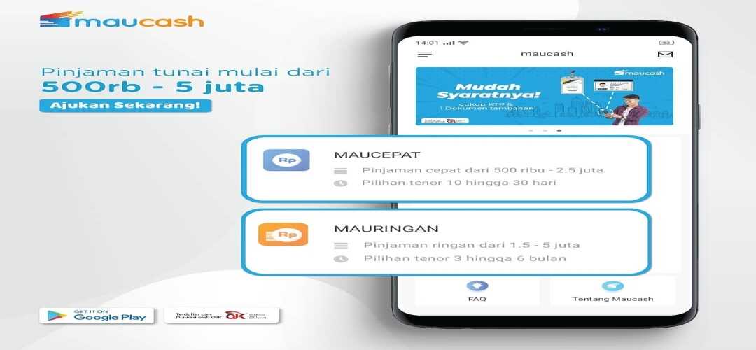 Pinjaman Online MauCash Proses Cepat Tanpa Agunan
