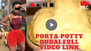 Dubai Portaputty Video Dubai Porta Potty Viral Video Link 1444 Vídeo
