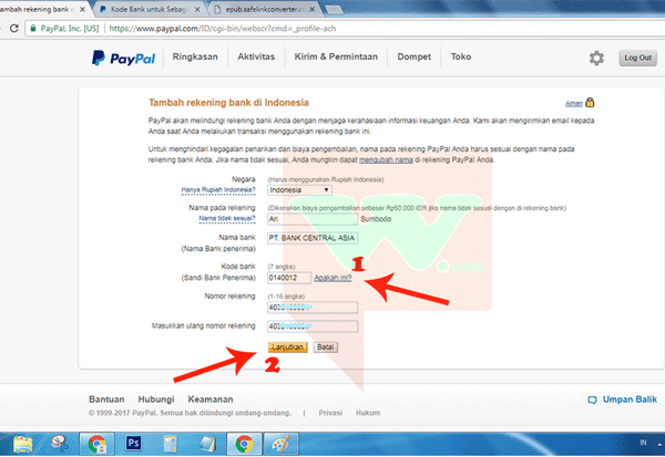 Bagaimana cara menarik uang dari PayPal