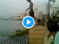 Video Split Face Diving Accident