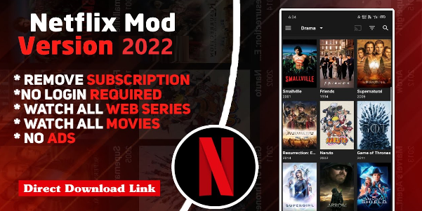 Mengenal Netflix Mod Apk Premium Sub Indonesia